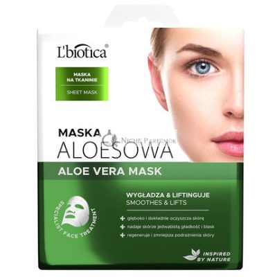 L'BIOTICA HOME SPA Aloe Arcpakolás, 23ml