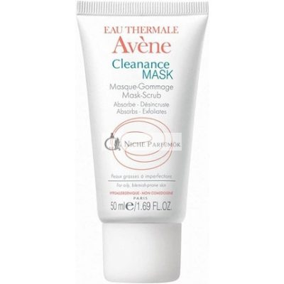 Avene Cleanance Maszk Nők Anti-Akné Tisztítja a Szennyeződéseket Zsíros Bőrre Minden Bőrtípusra Parabénmentes 50ml