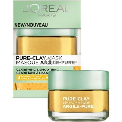 L'Oreal Paris Bőrápolás Tiszta Agyag Maszk Tisztít és Simít, 48g
