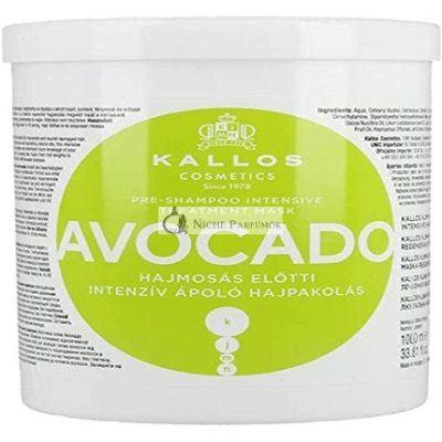 Kallos Kjmn Avokádó Hajmaszk, 1000ml