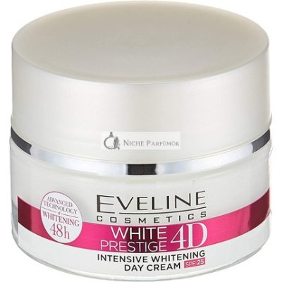 EVELINE White Prestige 4D Fehérítő Nappali Krém Hyaluronsavval