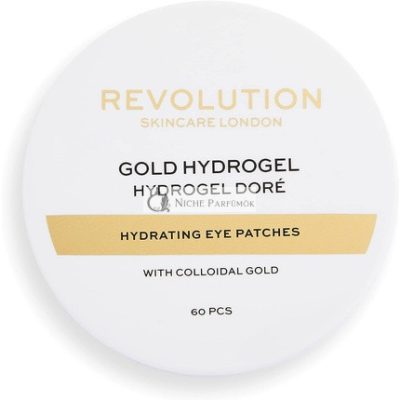 Revolution Skincare London Arany Hidrogél Szemmaszk Kolloid Arannyal