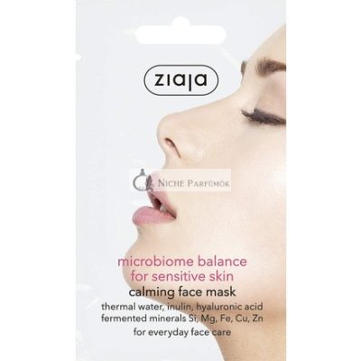 Nyugtató arcpakolás érzékeny bőrre, 7ml