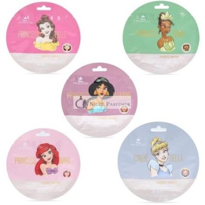 Disney Hercegnők Arcpakolás Gyűjtemény Tiana, Belle, Cinderella, Jasmine, Ariel