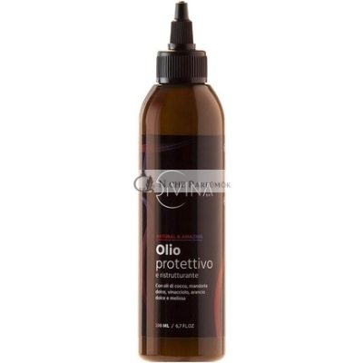 Protective Restructuring Oil for Afro Hair Natural & Amazing by DIVINA BLK, 200 ml