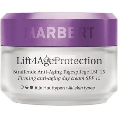 Marbert Lift4Age Protection Firming Nappali Krém SPF15, 50 ml