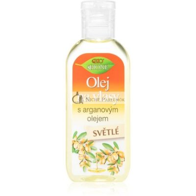 Bione Cosmetics Keratin + Argán Hajolaj Világos Árnyalatokhoz, 80 ml