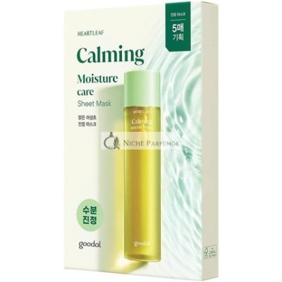 GOODAL Houttuynia Cordata Nyugtató Maszk 5p Készlet