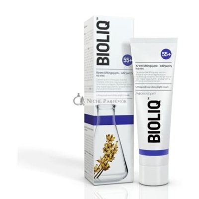 BIOLIQ 55+ Lifting és Tápláló Éjszakai Krém, 50ml