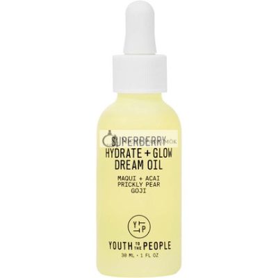Youth To The People Superberry Hidratáló + Ragyogó Arcolaj Acai, Maqui, Kaktuszfüge + Goji, 30ml