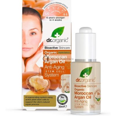 Dr Organic Marokkói Argan Olaj Anti-Aging Őssejt Rendszer 30ml