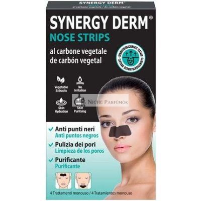 Incarose Synergy Derm Orrpántok Zöld Szénnel 4 Patches