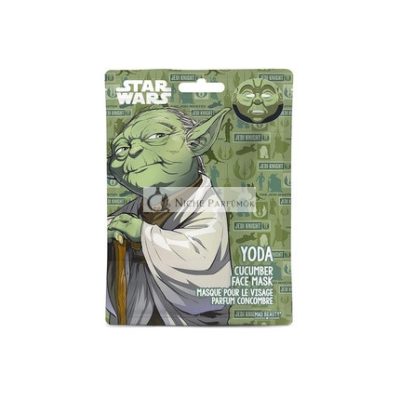MAD Beauty Disney Star Wars Yoda arcmaszk, hidratáló és frissítő, ragyogó bőrért, 30g