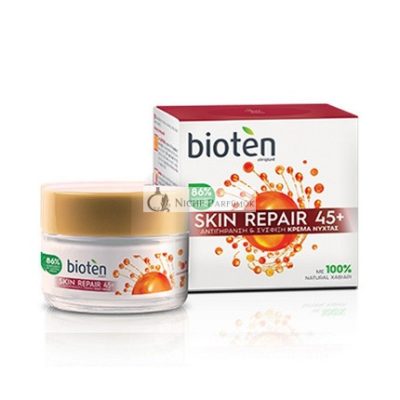 Bioten Bőrregeneráló Éjszakai Krém 45+, 50ml