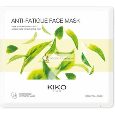 KIKO Milano Antifatigue Arcmaszk Hidratáló Hidrogel Arcmaszk Zöld Teával