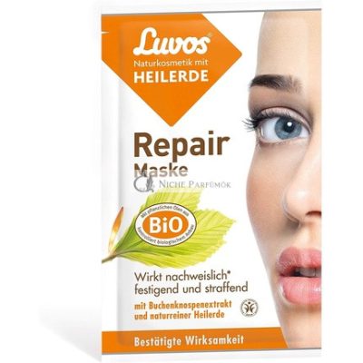 Luvos Krémmaszk Javító Maszk Mélytisztító Azonnali Hatás 2 x 7,5ml