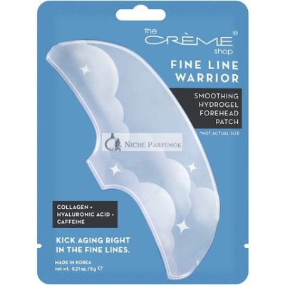 Finom vonal harcos simító homlokpárna