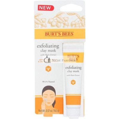 Burt's Bees Exfoliating Clay Mask, 16 g