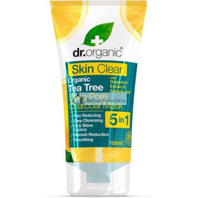 Dr Organic Skin Clear Mélytisztító Szénmaszk 100ml