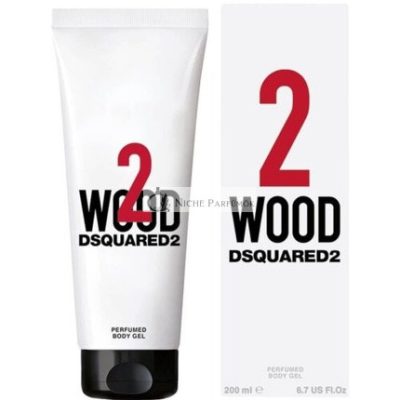 DSQUARED2 Two Wood Parfümtestű Testápoló Gél, 200ml