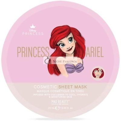 Mad Beauty Disney Hercegnő Tiszta Ariel Arcmaszk