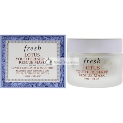 Lotus Ifjúságmegőrző Megmentő Maszk nőknek - 30 ml