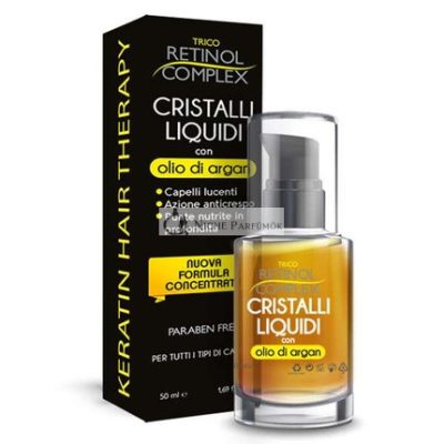 Retinol Komplex Hajolaj Folyékony Kristályok Argan Olaj - 50ml