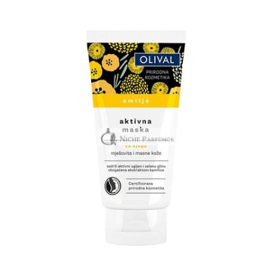 Olival Aktivált Szén Arcmaszk Immortelle Olajjal, 75 ml