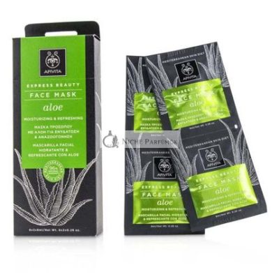 Apivita Express Beauty Arcmaszk Aloe Hidratáló és Frissítő - 6 db