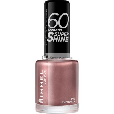 Rimmel 60 Másodperces Szuperfényes Körömlakk 8ml Euphoria Nude/Shimmer