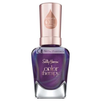 Sally Hansen Color Therapy Körömlakk - 402 Plum Euphoria Shimmering Purple, 14.7 ml