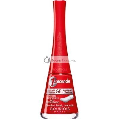 Bourjois 1 Seconde Körömlakk 10 Rouge Poppy 9ml