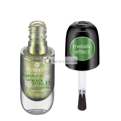 Essence Hidden Jungle Effect Körömlakk 06 Magical Emerald, 8ml