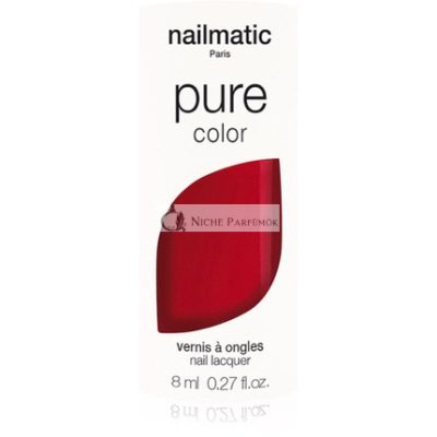 Nailmatic Pure Color Körömlakk - Rouge Profond / Mély Vörös, 8 ml