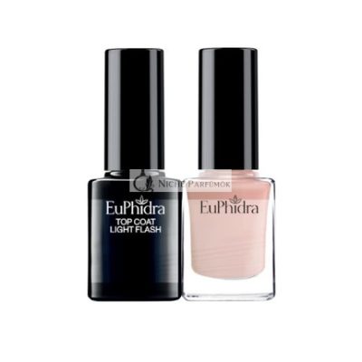 Euphidra Félig Tartós Körömlakk + Top Coat Light Flash SP03 10ml