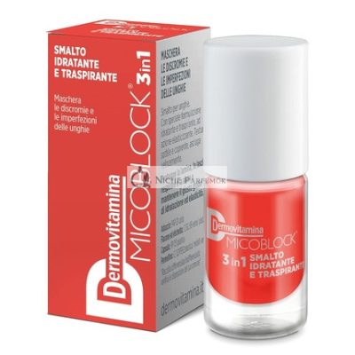 Dermovitamina Micoblock 3in1 Körömlakk Narancsos Csillogás 5ml