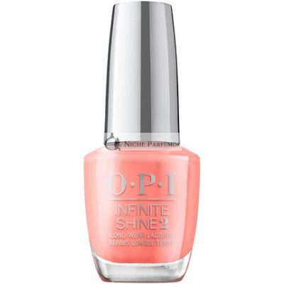 OPI Infinite Shine Hosszan Tartó Lakk Narancssárga Körömlakk, 14.7ml, Nyári Szabályok