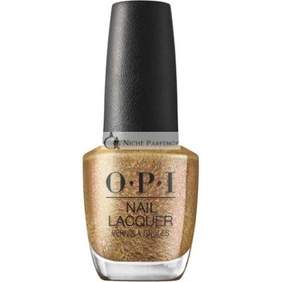 OPI Körömlakk Átlátszó Csillogó Fém Arany, 15ml
