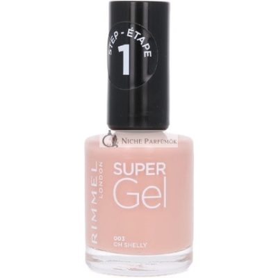 Rimmel Szuper Gél 003 Oh Shelly 12ml Őszibarack