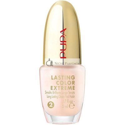 Pupa Tartós Szín Extreme 012 Nude Champagne Körömlakk, 5ml
