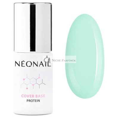 NEONAIL Fedő Alap Protein UV Körömlakk 7.2ml Pasztell Zöld