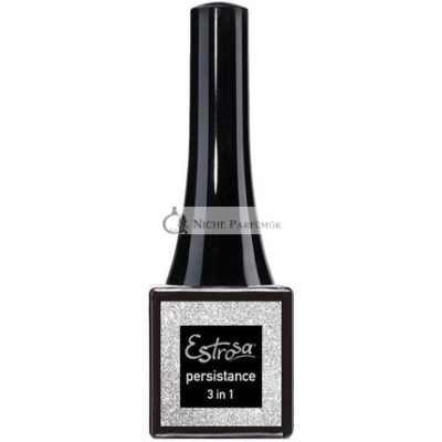 Estrosa Gel Körömlakk 3 az 1-ben Courmayeur Ezüst 100g