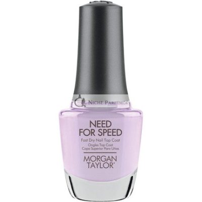 Morgan Taylor Need For Speed Fast Dry Top Coat, 15ml