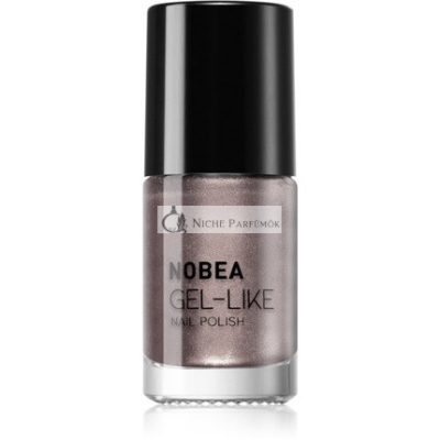 NOBEA Fém Gél-szerű Körömlakk - Króm #N43, 6 ml