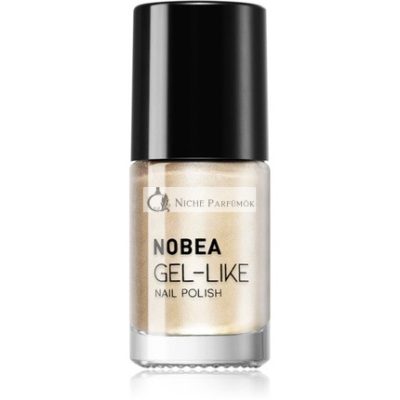 NOBEA Fém Gél-szerű Körömlakk - frosting #N16, 6 ml