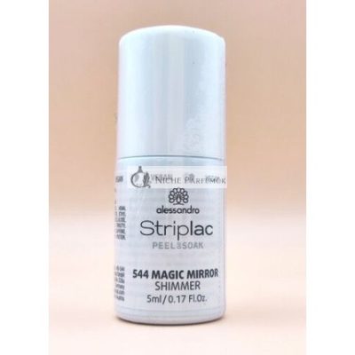 Alessandro Striplac Peel or Soak 5ml 544 Magic Mirror Shimmer Vegan ÚJ
