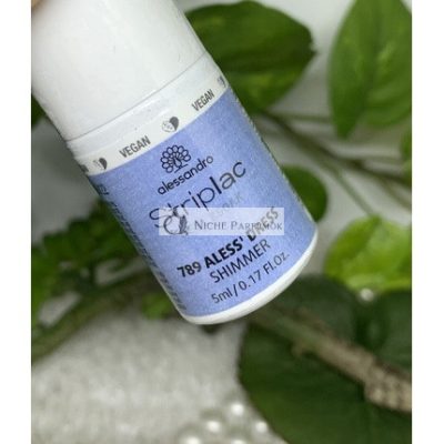 Alessandro Striplac Mini Peel & Soak Körömlakk 789 ALESS' DRESS Világoskék, 5ml