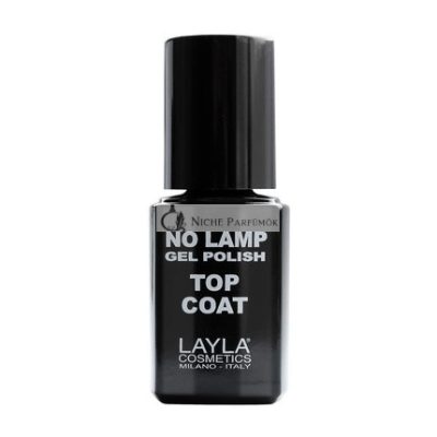 Layla Cosmetics Milano No Lamp Gél Lakk Top Coat 10ml