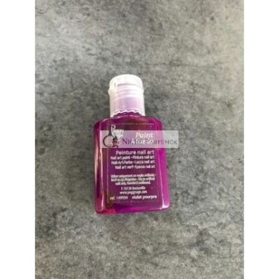 PEGGY SAGE Paint Mania Körömszín Művészet Díszítés Lila, 20 g