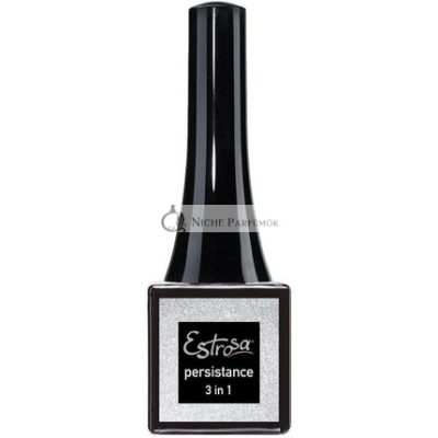 Estrosa Tiszta Ezüst 3 az 1-ben Zselé Lakk 10ml